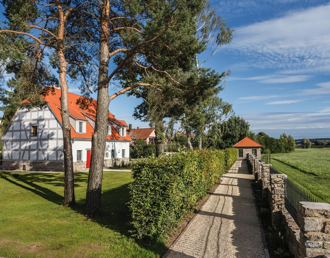 Hotel Dorfmuhle Lehrberg エクステリア 写真